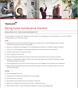 Spring Maintenance Checklist Preview